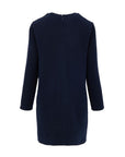 Gucci Blue Long Sleeve Midi Dress