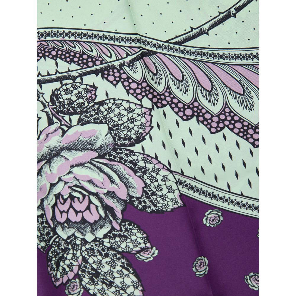 Gucci Silk Mint Wide Leg Baggy Palazzo Pants