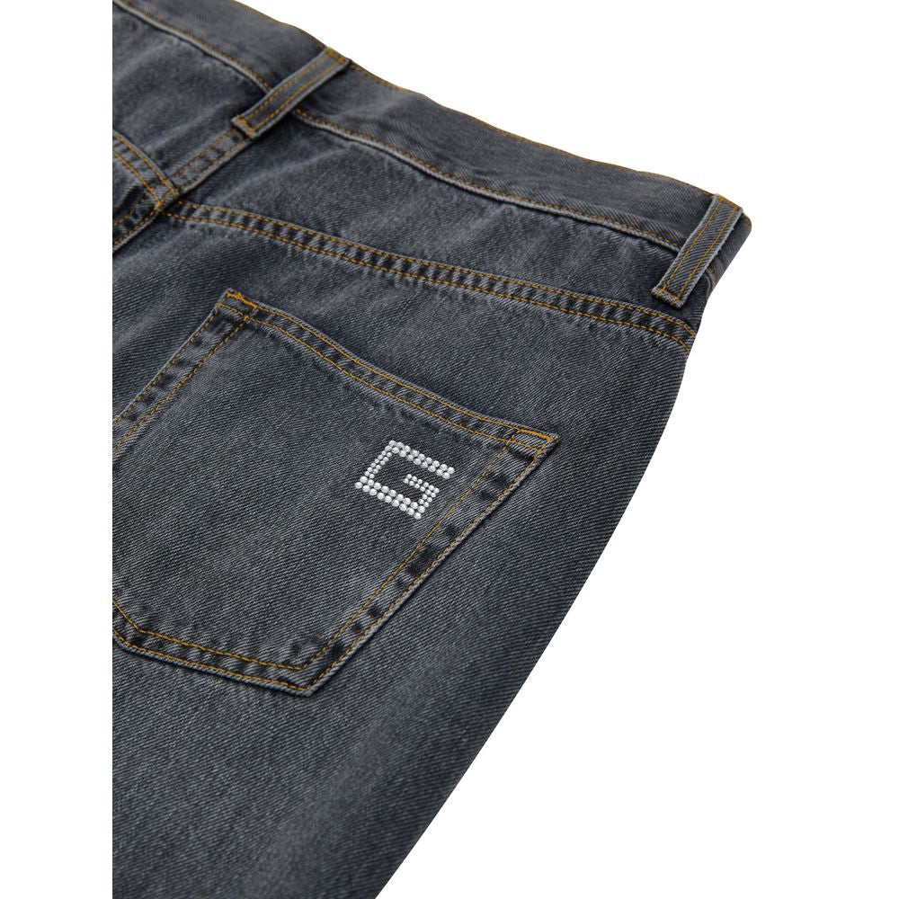 Gucci Washed Gray/Grey Straight Leg Fit Denim