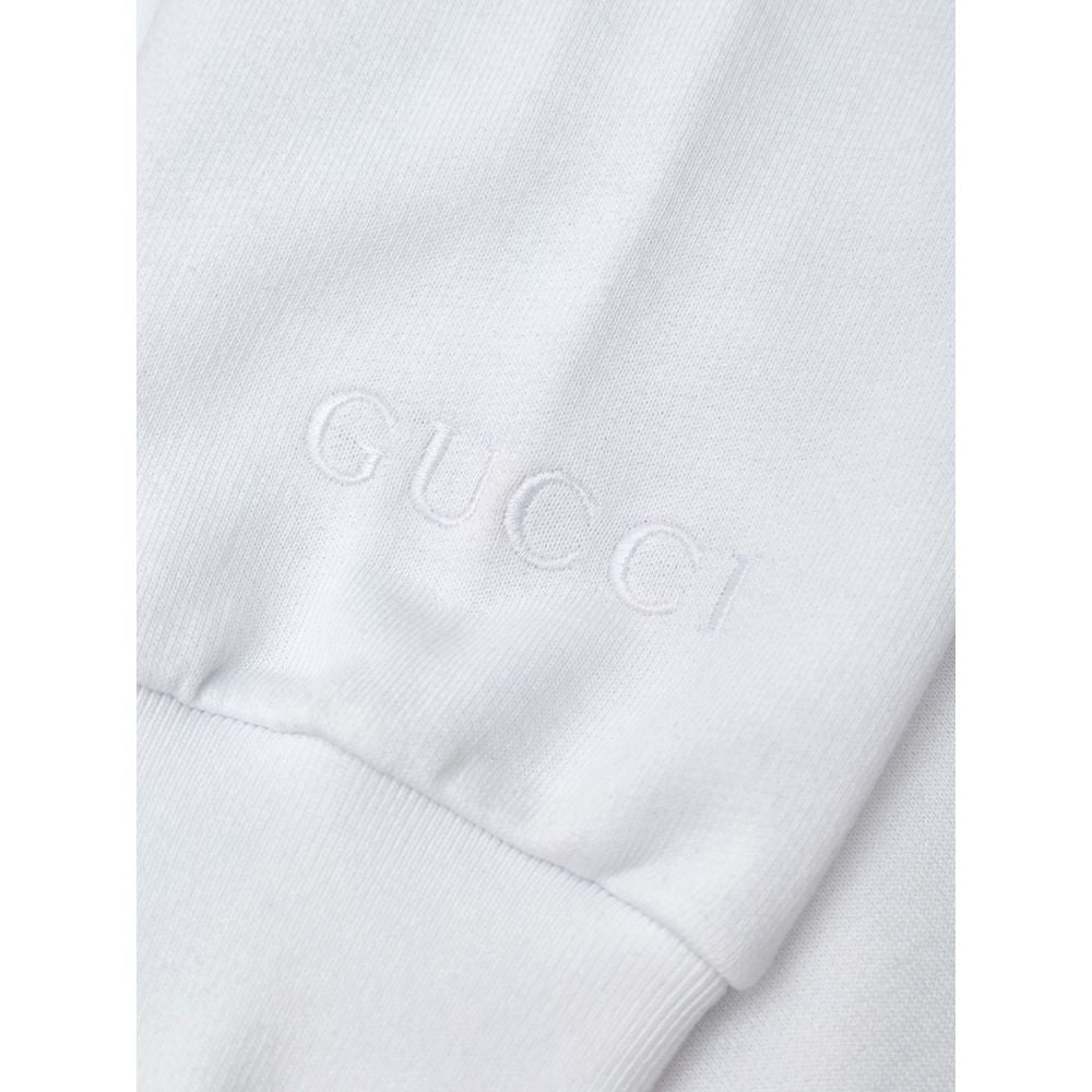 Gucci Crystal Embellished Collar Sweatshirt