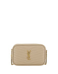 YSL Lou Lou Leather Chevron Quilted Shoulder Bag