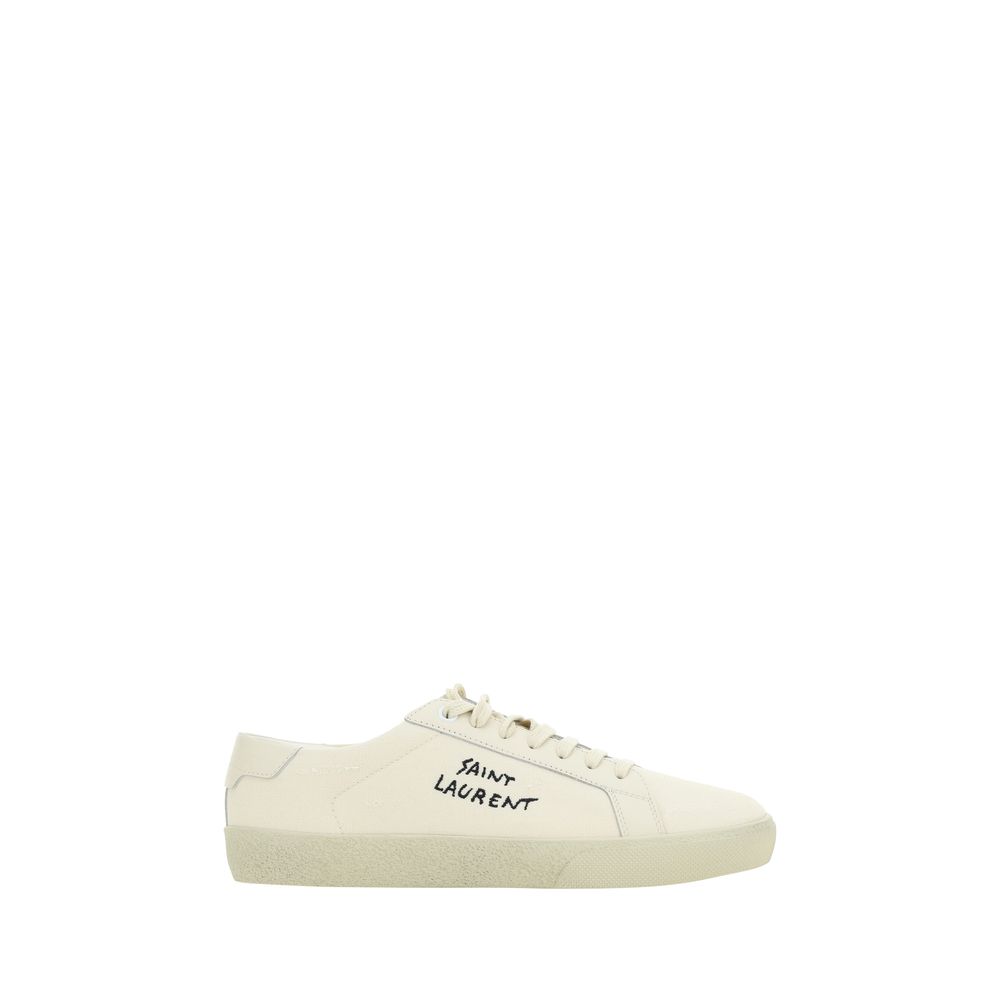 Saint Laurent Low Top Lace-Up Sneakers