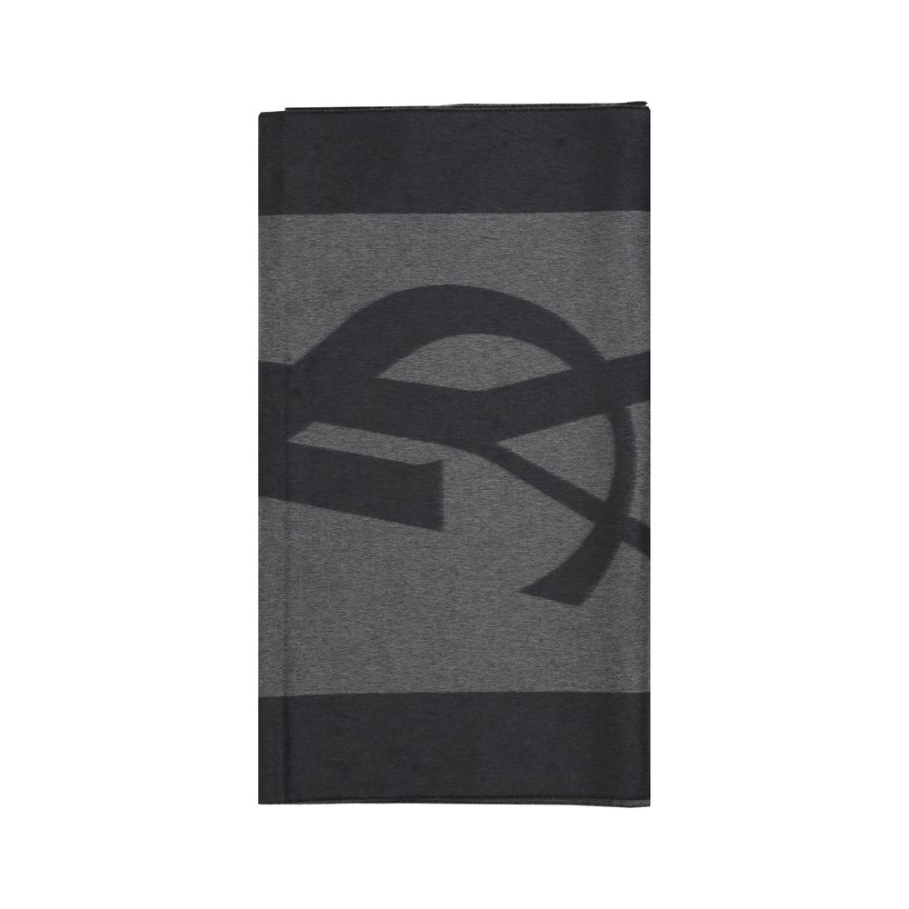 Saint Laurent YSL Cassandre Silk Scarf