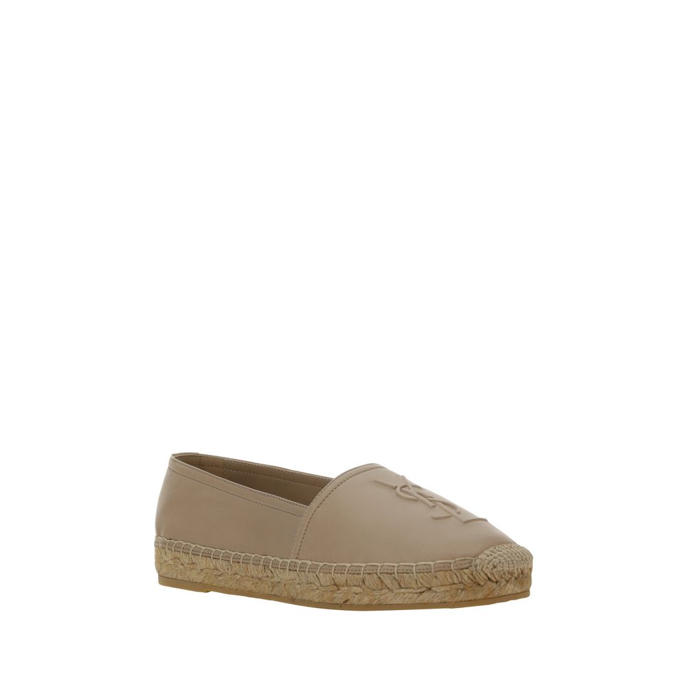 Saint Laurent Leather Espadrilles