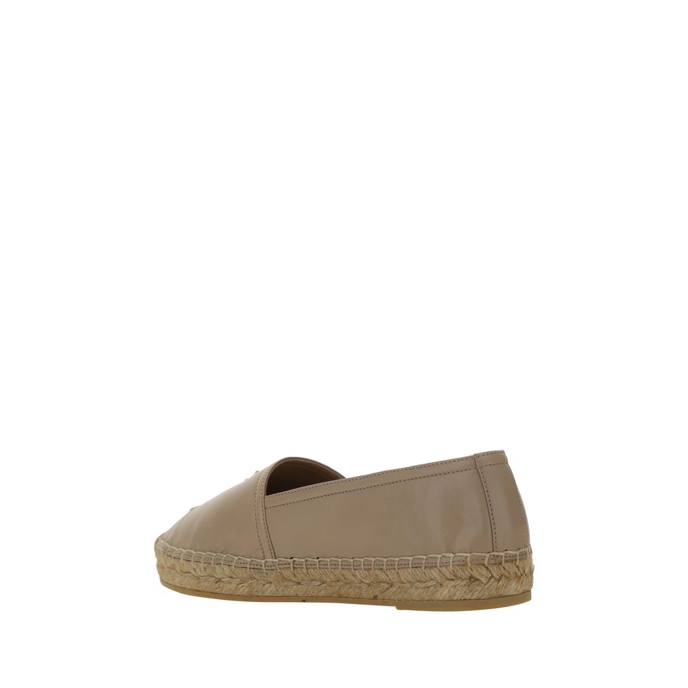 Saint Laurent Leather Espadrilles