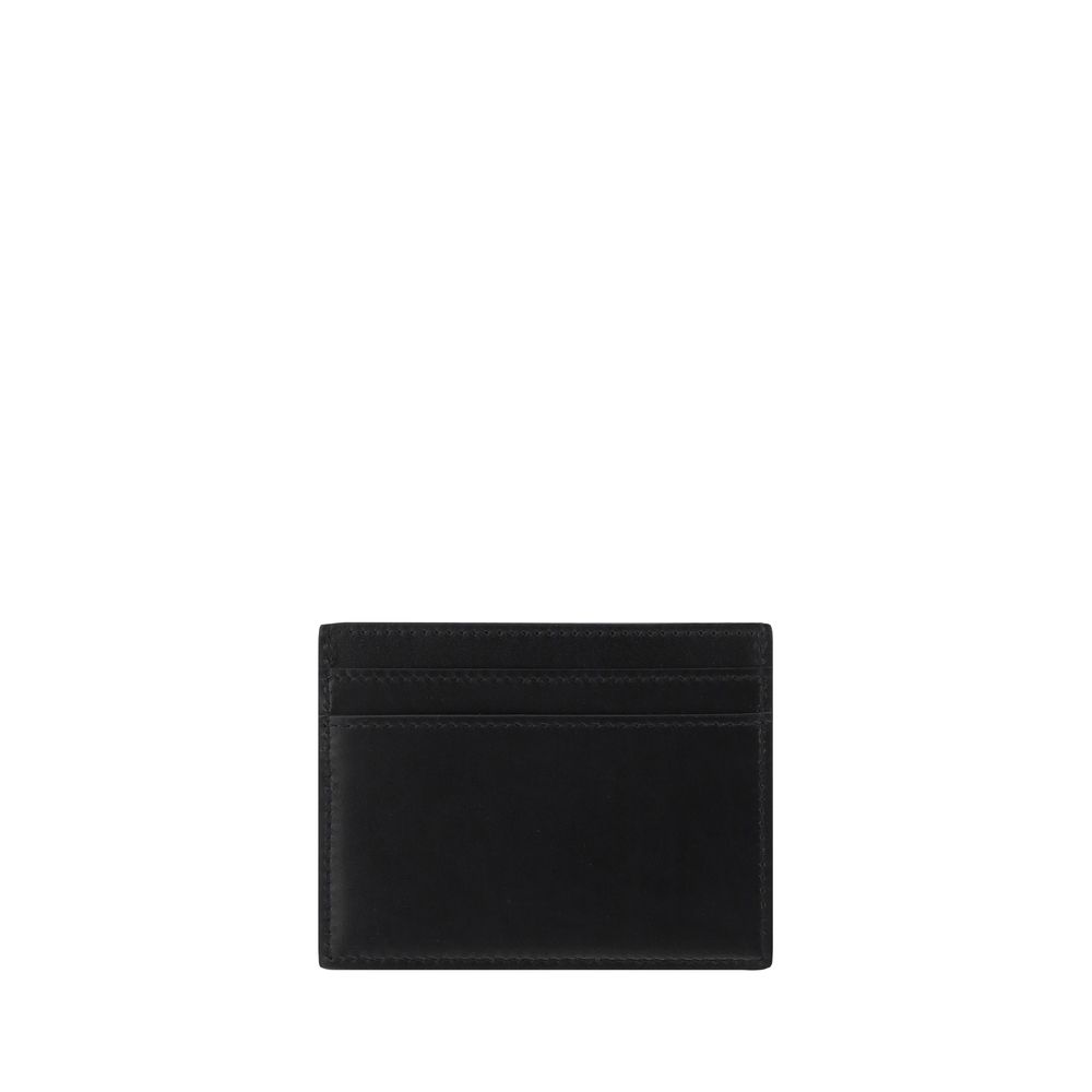 Saint Laurent Slim Black Leather Card Holder