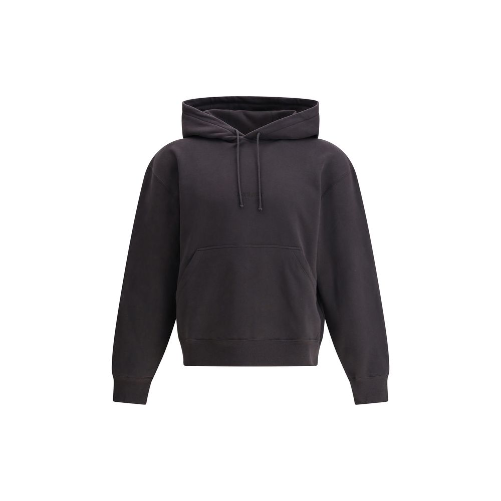 Saint Laurent Logo Black Hoodie