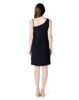 Sandro Ferrone Asymmetrical Neckline & Strap Glam Mini Dress - Multiple Colors
