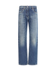 light wash regular-straight leg fit jeans