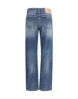 light wash regular-straight leg fit jeans