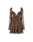 Aniye By Leopard O-Ring Chest Winter Glam Dress