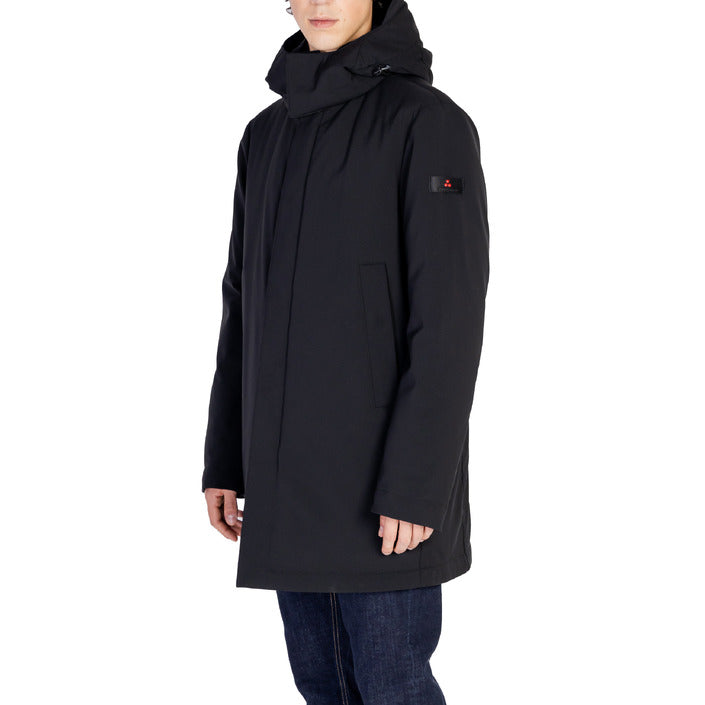 Peuterey Logo Hooded Longline Jacket