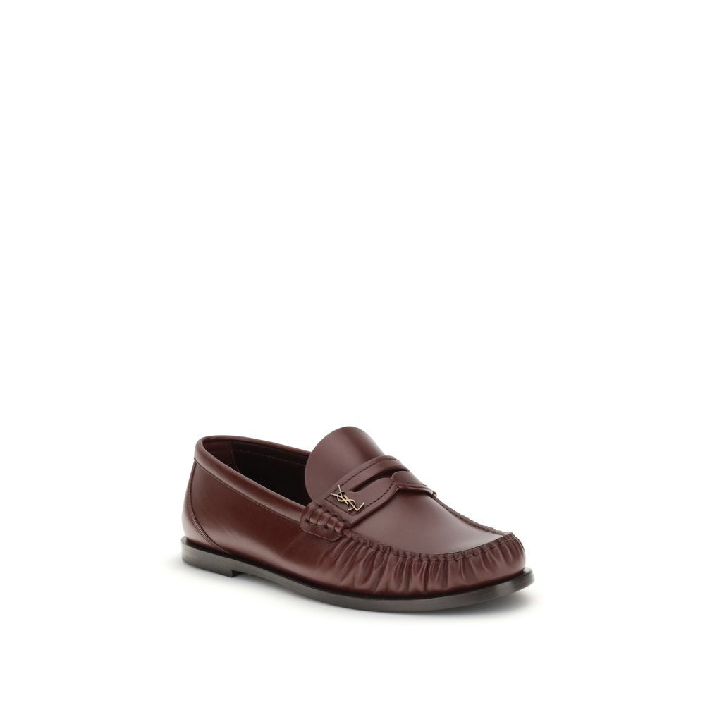 Saint Laurent Leather Loafers
