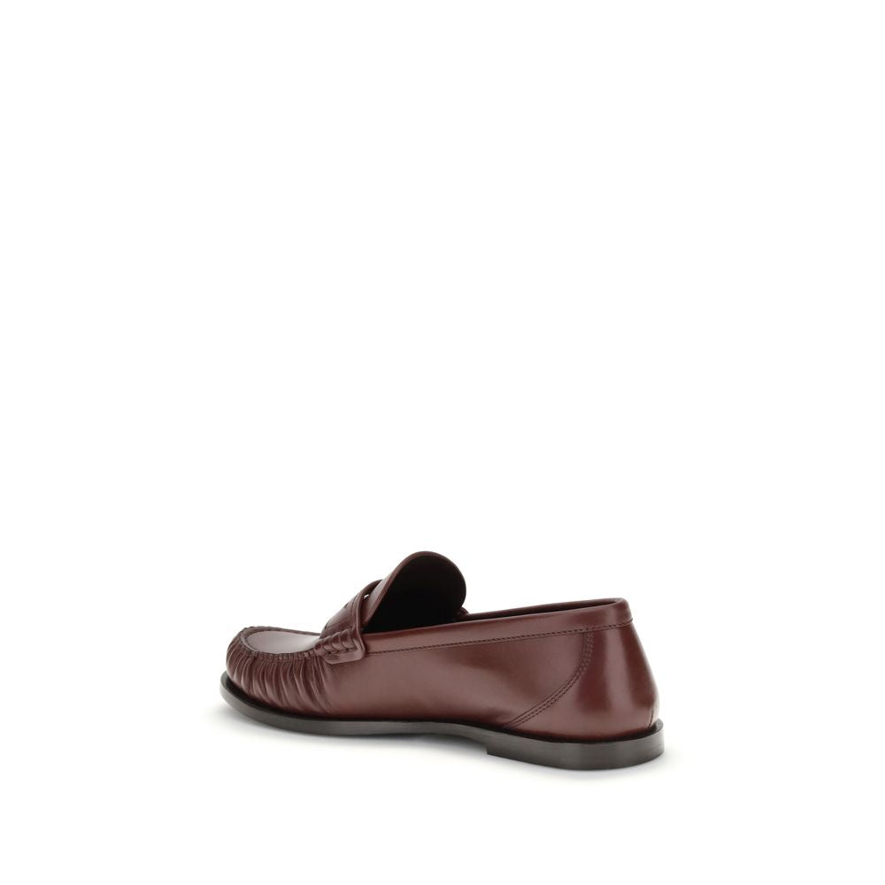 Saint Laurent Leather Loafers