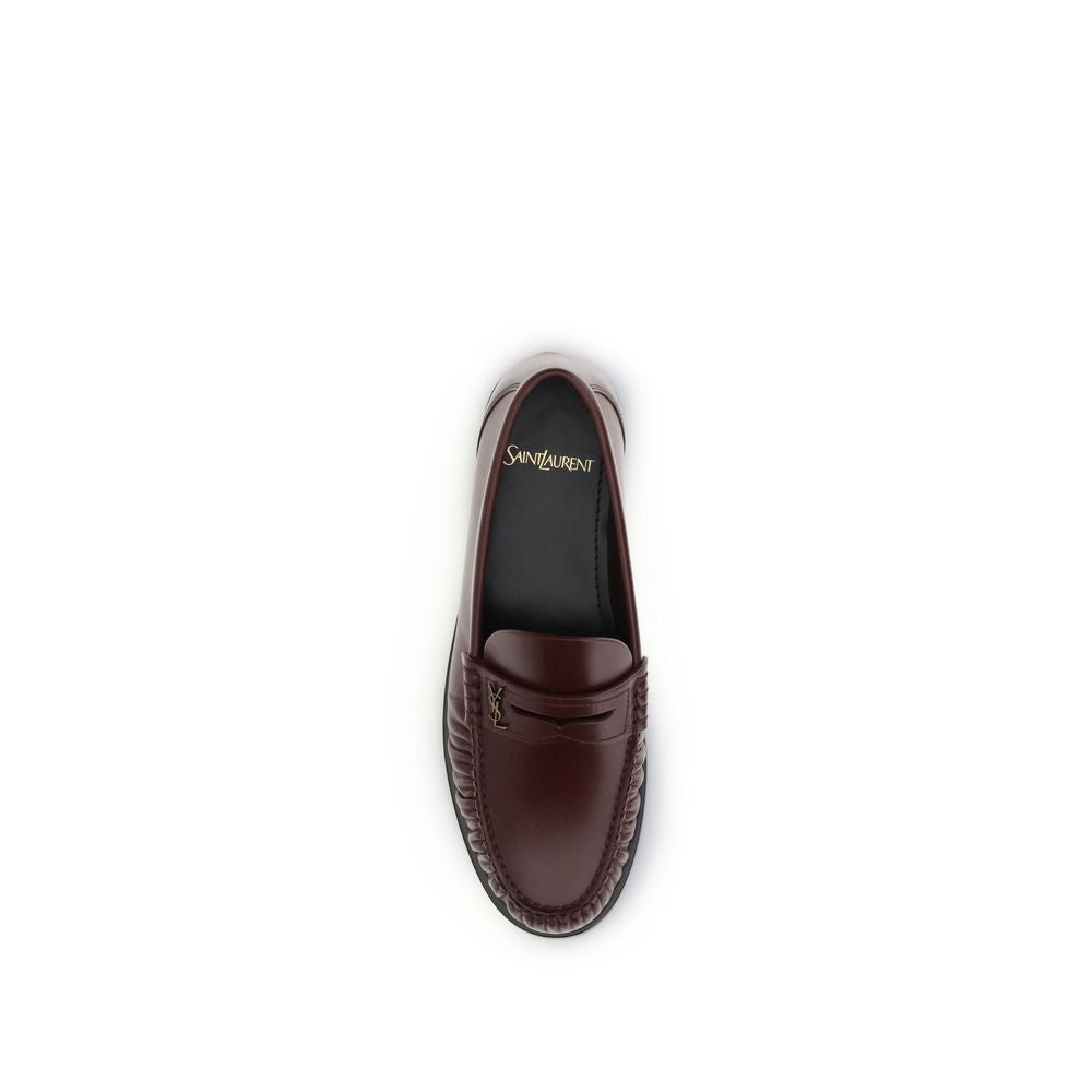 Saint Laurent Leather Loafers