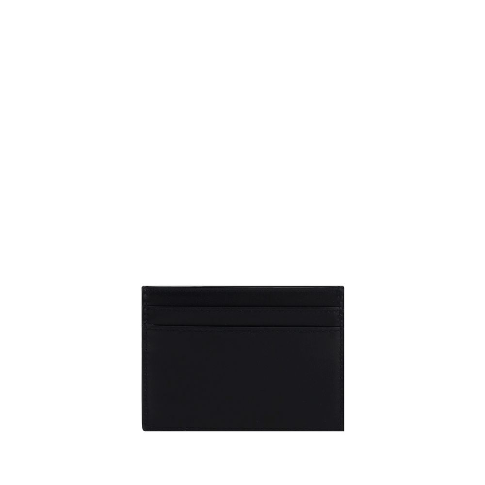 Saint Laurent YSL Slim Black Leather Card Holder