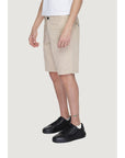Armani Exchange Logo Cotton-Blend Chino Shorts