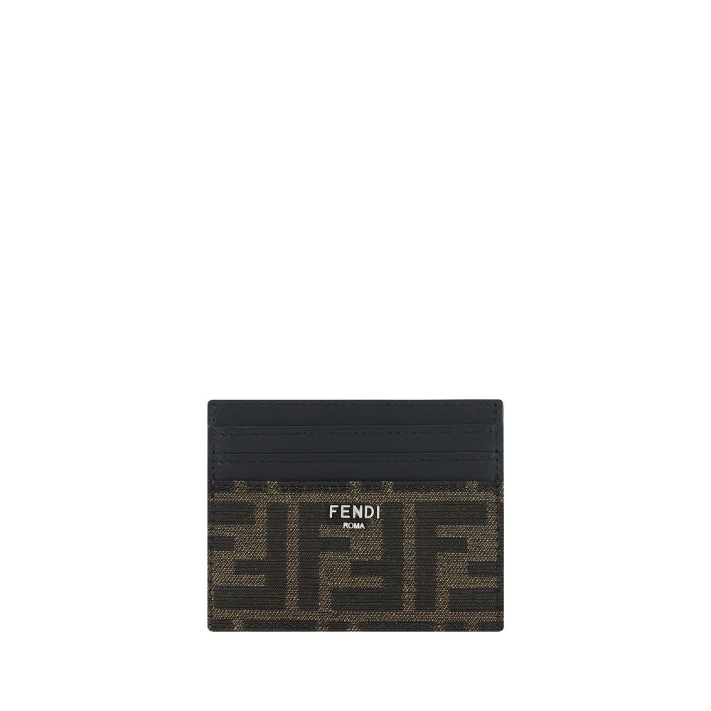 Fendi Leather Slim Card Holder