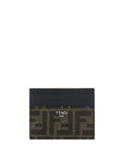 Fendi Leather Slim Card Holder