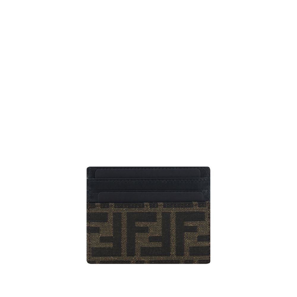 Fendi Leather Slim Card Holder