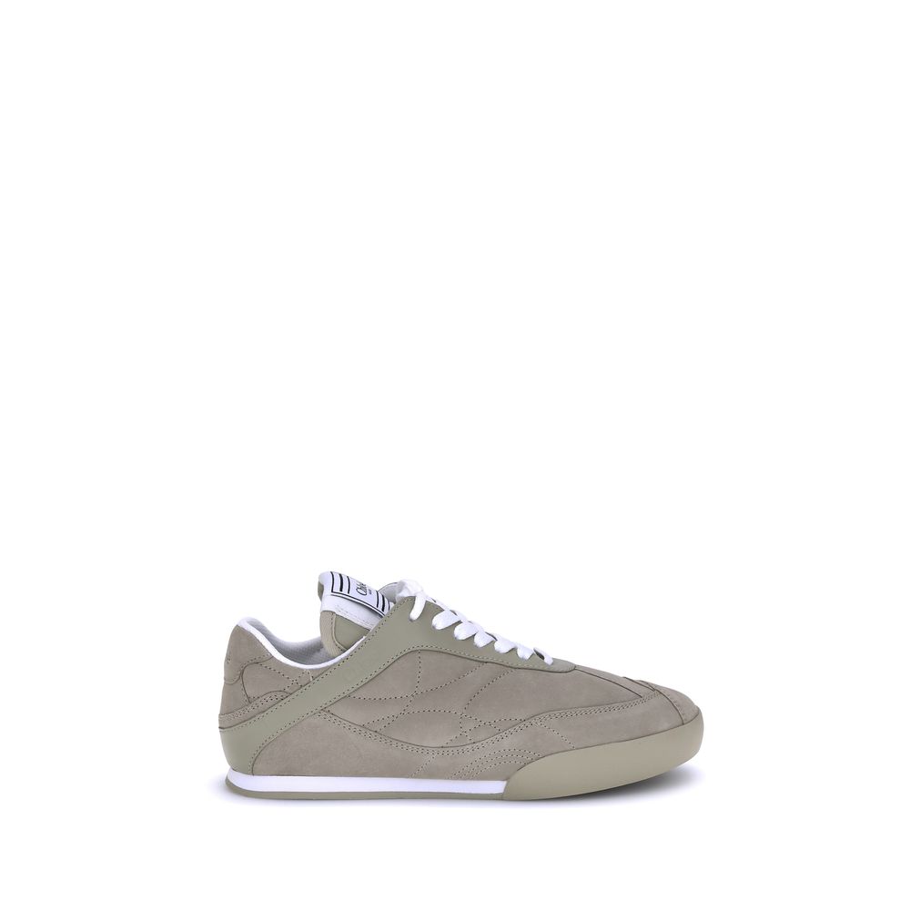 Chloé Kick Suede Leather Low Top Sneakers