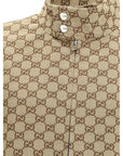 Gucci GG High Collar Cotton Supreme Jacket