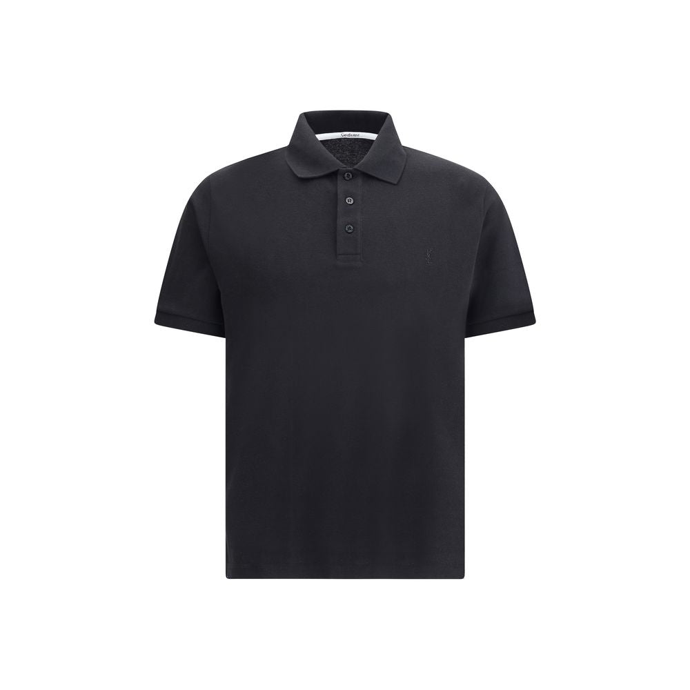Saint Laurent YSL Cotton Polo Shirt