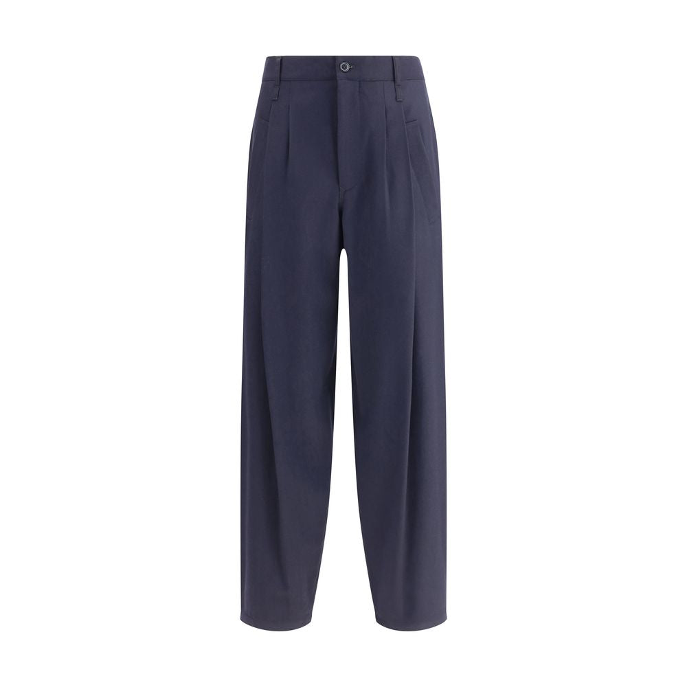 Giorgio Armani Lightweight Wool Suit Pants