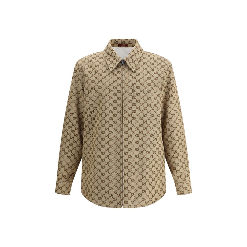Gucci GG monogram cotton Shirt Jacket