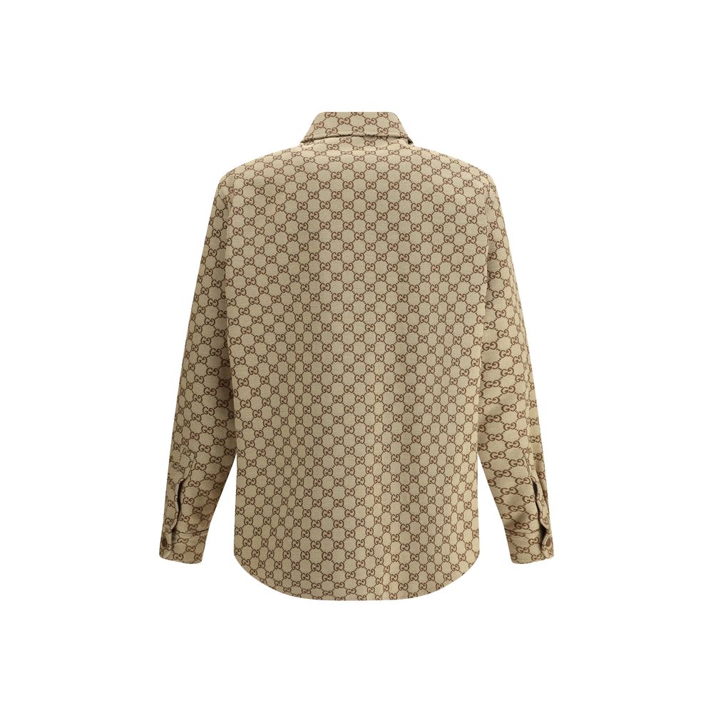Gucci GG monogram cotton Shirt Jacket