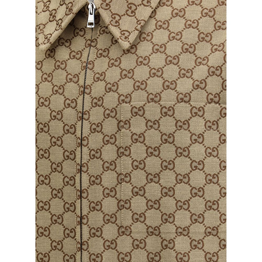 Gucci GG monogram cotton Shirt Jacket