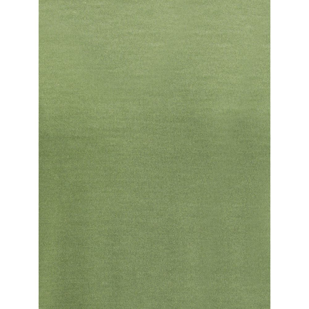 Saint Laurent Turtleneck Sweater Green Apple