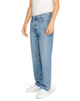 Jack & Jones Logo Wide Leg Fit Jeans Light Wash