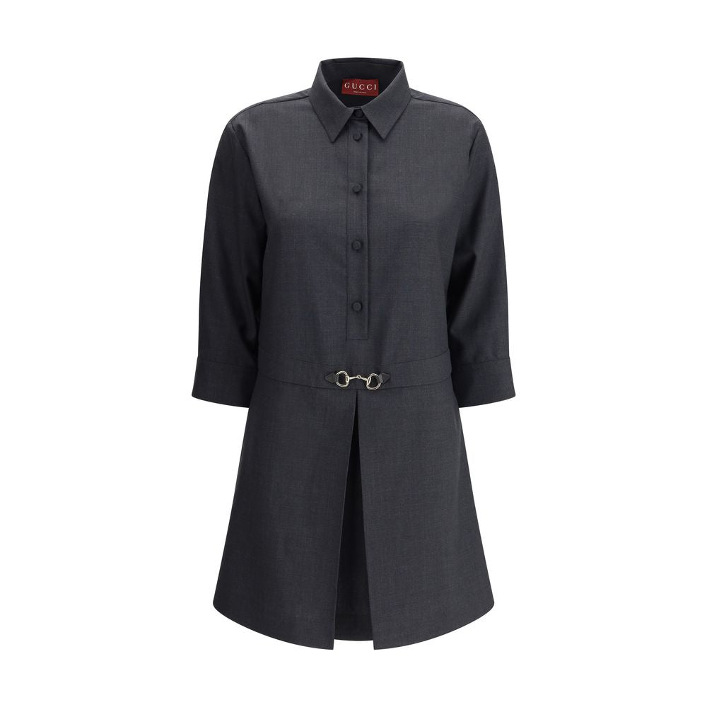 Gucci Longline Collar Shirt