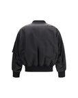 Saint Laurent Oversized black bomber Jacket