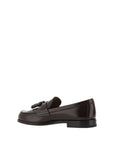 Prada Leather Loafers With Tassel