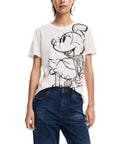 Desigual x Mickey 100% Cotton T-Shirt