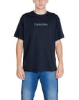 Calvin Klein Logo 100% Cotton Crewneck T-Shirt - 2 Shades