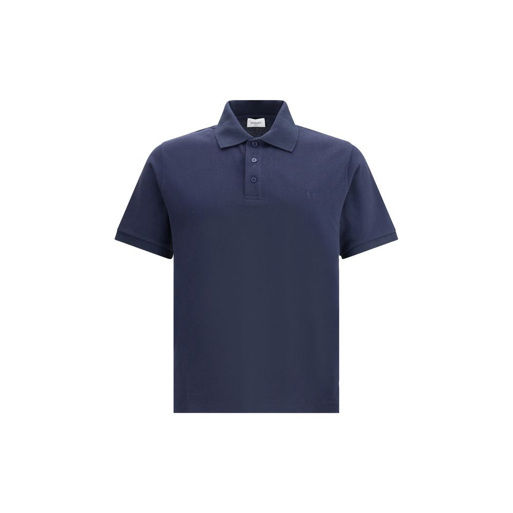 Saint Laurent YSL Cotton Polo Shirt