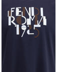 Fendi Logo Cotton T-Shirt