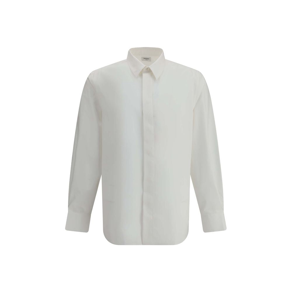 Saint Laurent White Cotton Shirt