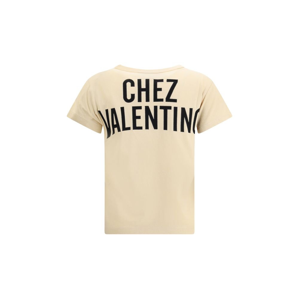 Valentino Panther Lady Crewneck T-Shirt
