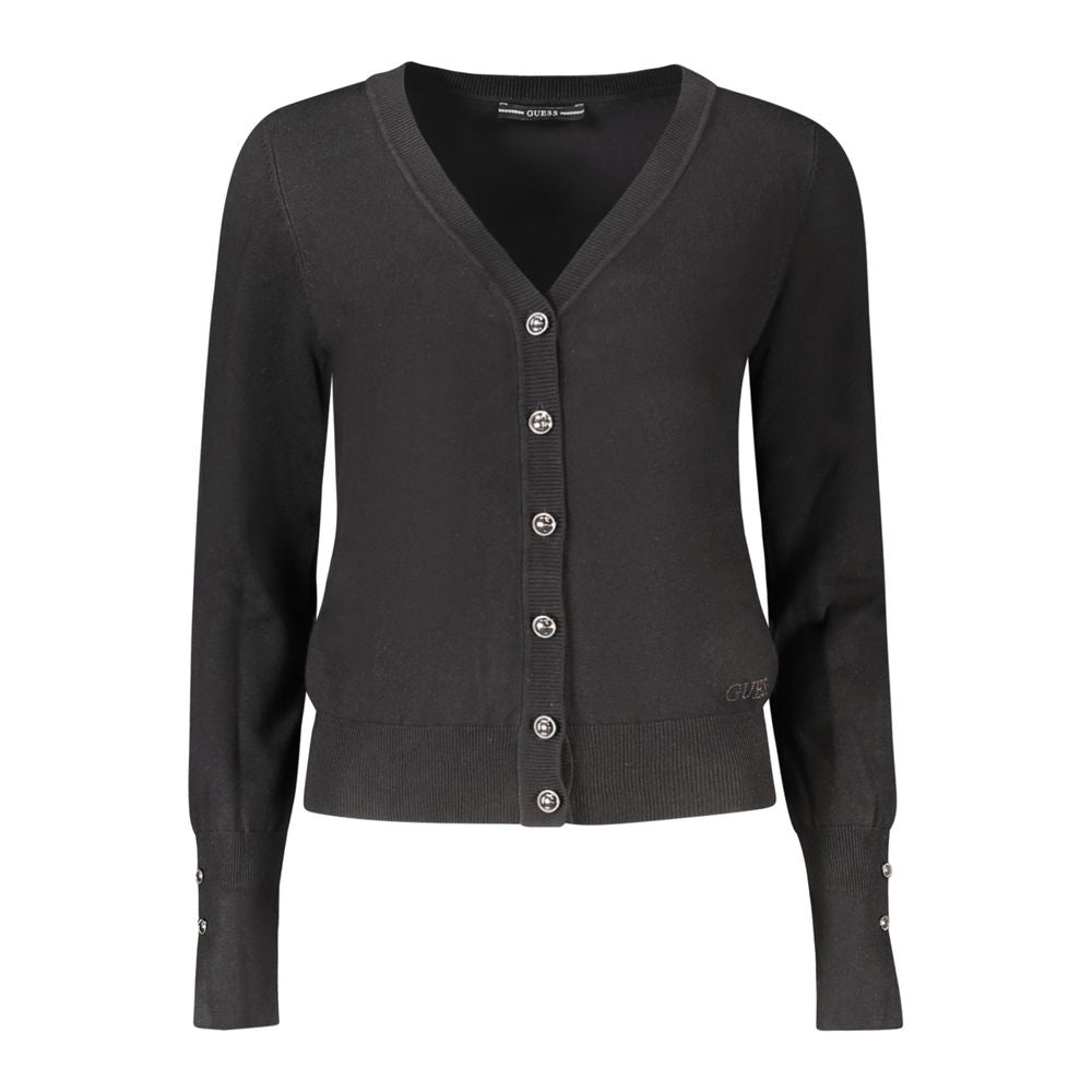 Guess Jeans Black Casual Cardigan
