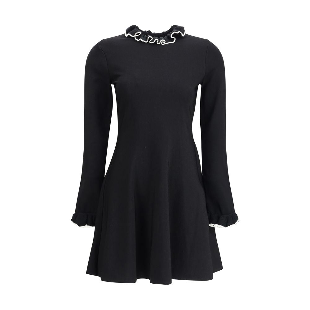 Valentino Volant Knit Dress