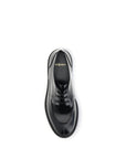 Saint Laurent Black Leather Lace-Up Derby Shoes