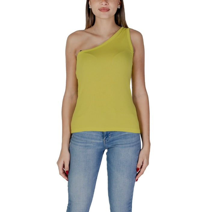 B.Young Cotton One Shoulder Top