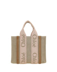 Chloé Top Handle Woody Tote Bag