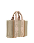 Chloé Top Handle Woody Tote Bag
