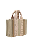 Chloé Top Handle Woody Tote Bag