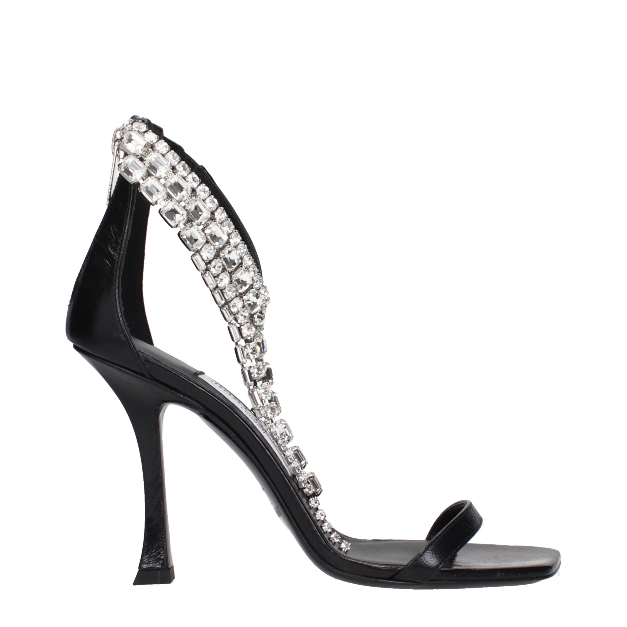 Jimmy Choo Dress Heels With Crystals